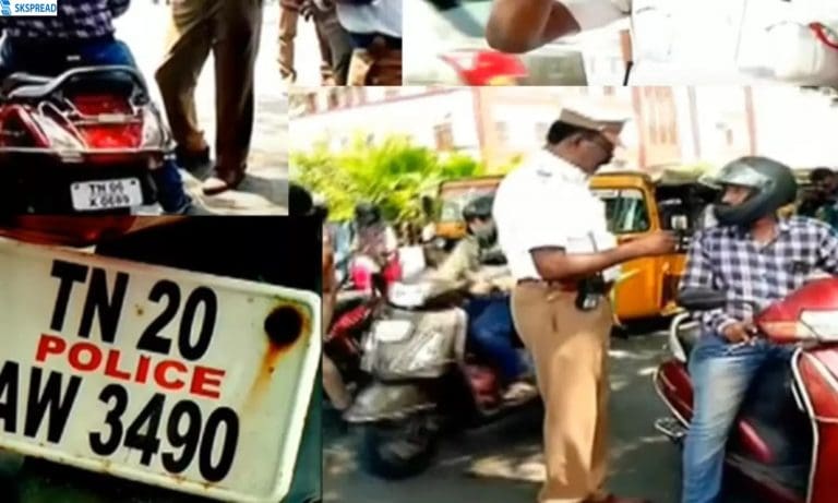 வாகன ஓட்டிகளே.., நம்பர் பிளேட்டில் ஸ்டிக்கர் ஓட்டினால் வாகனம் பறிமுதல்.. சென்னை உயர்நீதிமன்றம் அதிரடி!!
