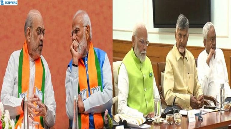 முக்கிய கேபினட் பதவிகளை கேட்கும் கூட்டணி கட்சிகள் - பாஜகவிற்கு நெருக்கடி !